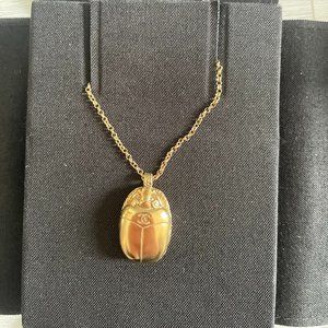 Chanel Scarab Pendant and Chain